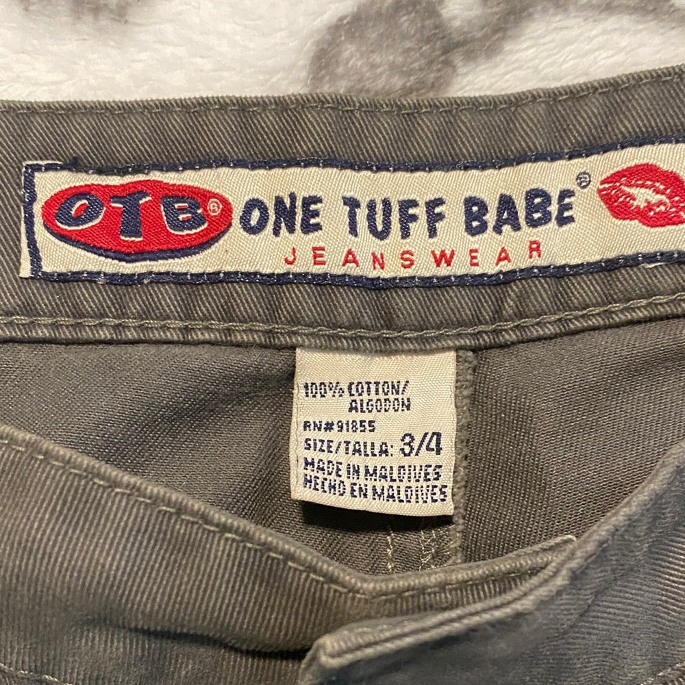 Vintage ONE TUFF BABE Cargo Pants in Charcoal - Picture 2 of 7
